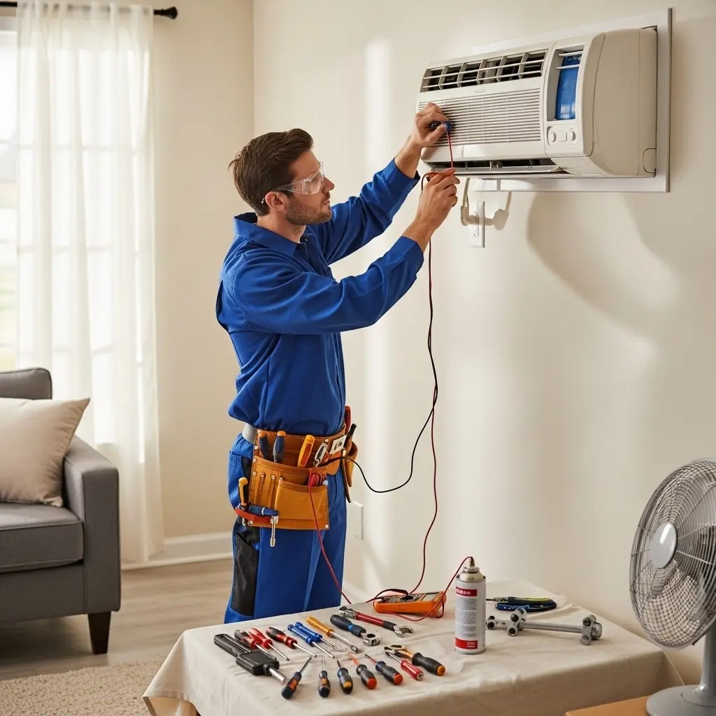 Selendi Beko Beko klima gaz dolumu ve bakım – Enerji verimliliği artırıldı. - Teknik servis örneği